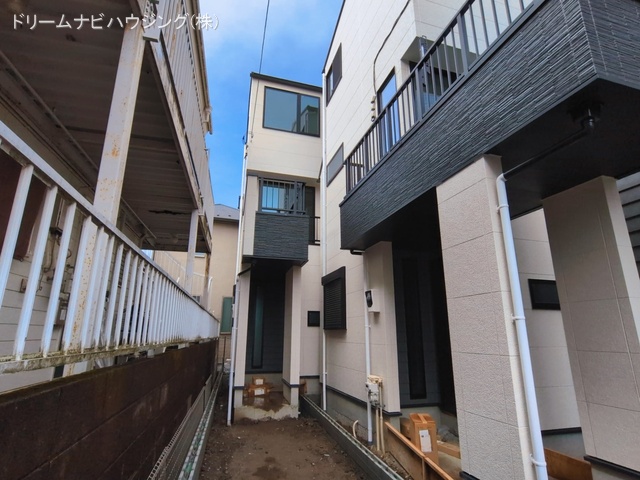 東京都江戸川区江戸川３丁目の新築戸建て外構写真 2026年3月3日撮影