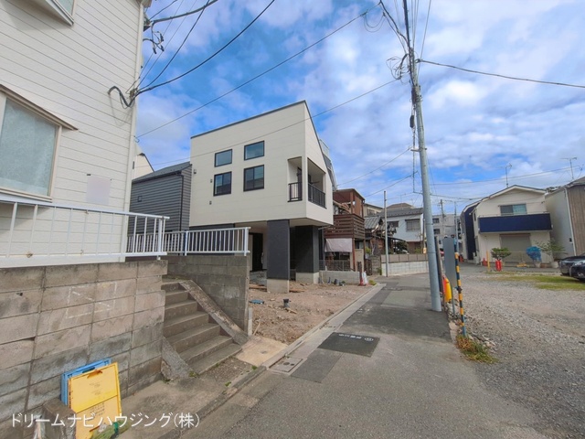 東京都江戸川区江戸川３丁目の新築戸建て外構写真 2026年4月14日撮影