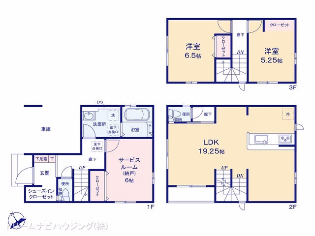 市川市本行徳（戸建）03 間取図
