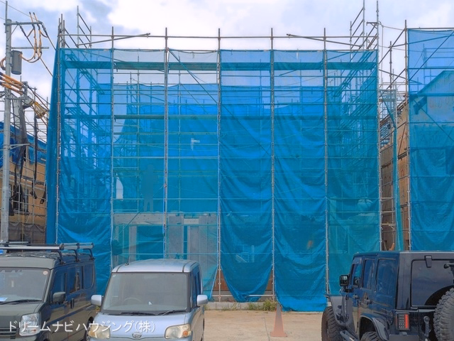 新築戸建て 市川市本行徳9棟 4号棟 上棟
