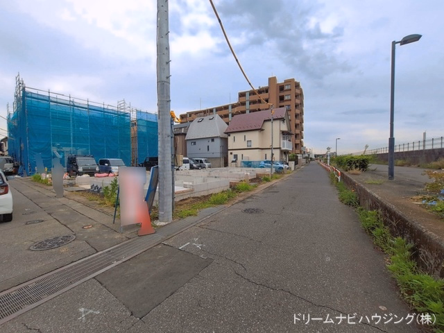新築戸建て 市川市本行徳9棟 4号棟 上棟