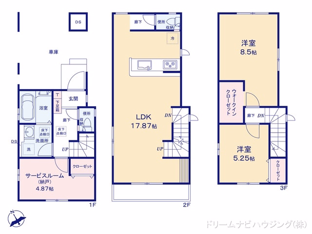 市川市本行徳（戸建）04 間取図