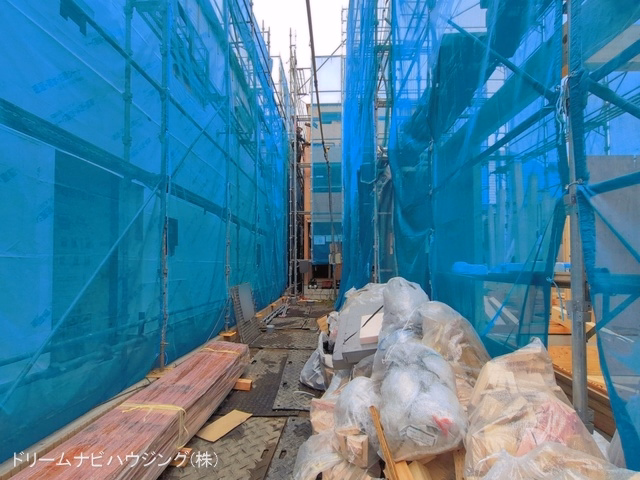 新築戸建て 市川市本行徳9棟 5号棟 上棟