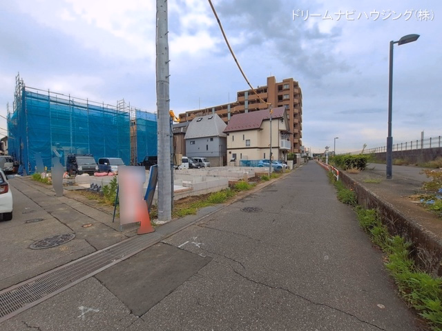 新築戸建て 市川市本行徳9棟 5号棟 上棟