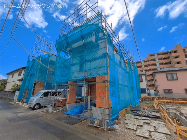新築戸建て 市川市本行徳9棟 6号棟 上棟