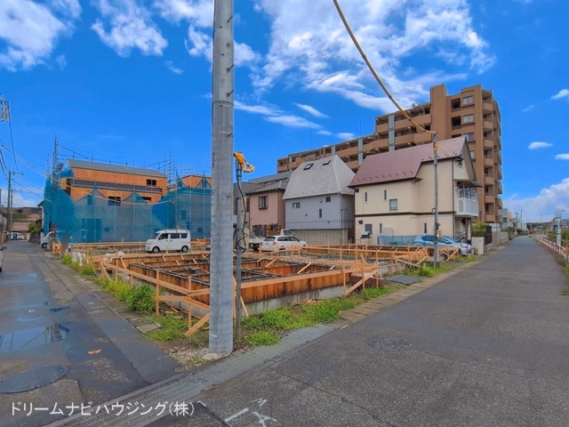 新築戸建て 市川市本行徳9棟 6号棟 上棟