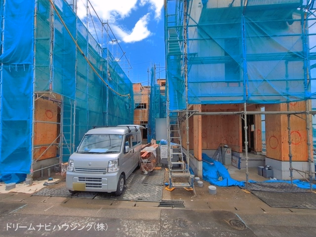 新築戸建て 市川市本行徳9棟 7号棟 上棟