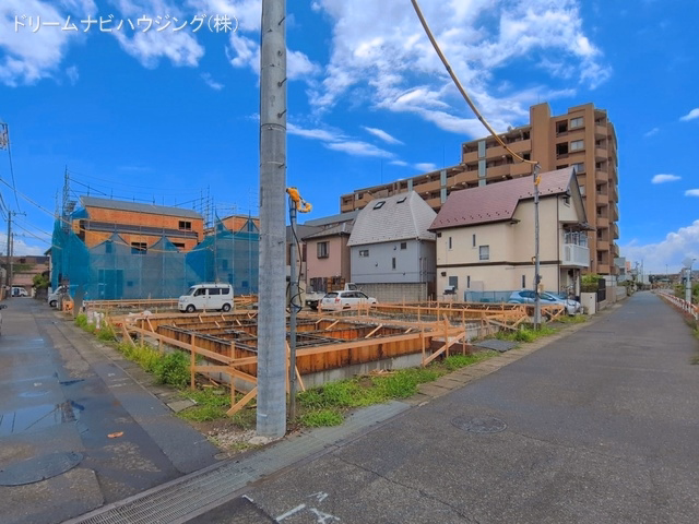 新築戸建て 市川市本行徳9棟 7号棟 上棟