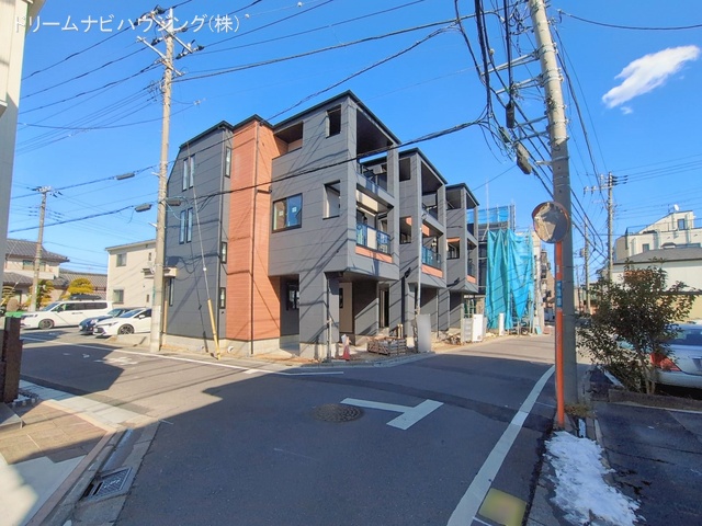 東京都江戸川区上篠崎２丁目の新築戸建て外構写真 2026年2月8日撮影