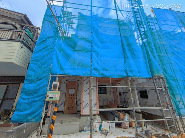 東京都江戸川区南篠崎町１丁目の新築戸建てシート写真 2026年3月26日撮影