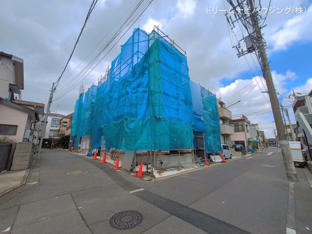 東京都江戸川区南篠崎町１丁目の新築戸建てシート写真 2026年3月26日撮影