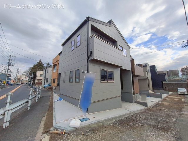 東京都江戸川区江戸川５丁目の新築戸建て外構写真 2026年2月12日撮影