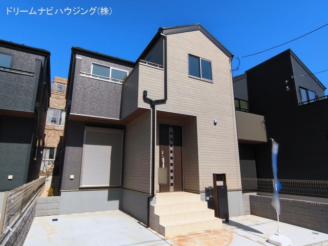 東京都江戸川区江戸川５丁目の新築戸建て外構写真 2026年3月4日撮影