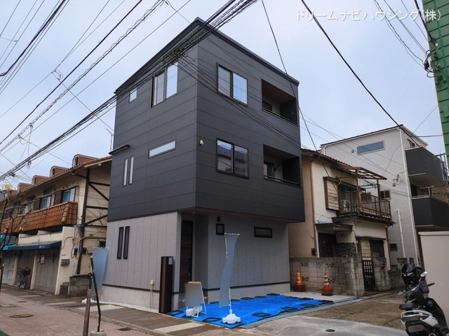 千葉県市川市福栄1丁目の新築戸建て完成写真 2026年3月9日撮影