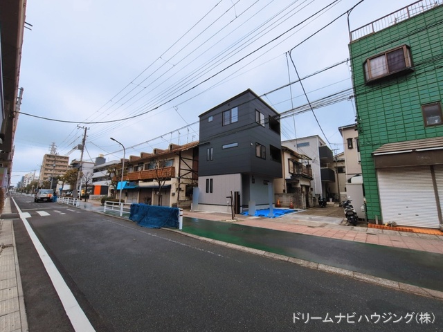 千葉県市川市福栄1丁目の新築戸建て完成写真 2026年3月9日撮影