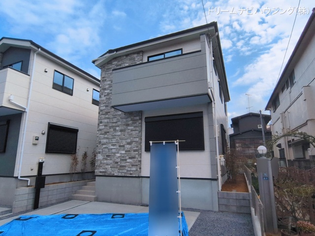 千葉県市川市北国分３丁目の新築戸建て完成写真 2026年3月17日撮影