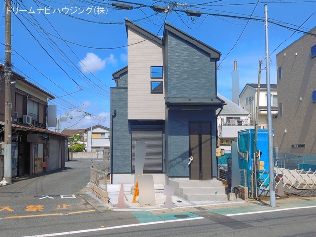 千葉県市川市国分２丁目の新築戸建て完成写真 2026年4月27日撮影