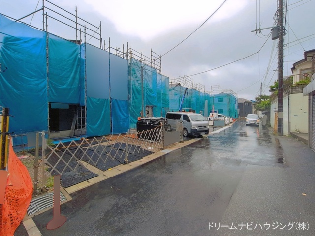 千葉県市川市曽谷4丁目の新築戸建てシート写真 2026年5月20日撮影
