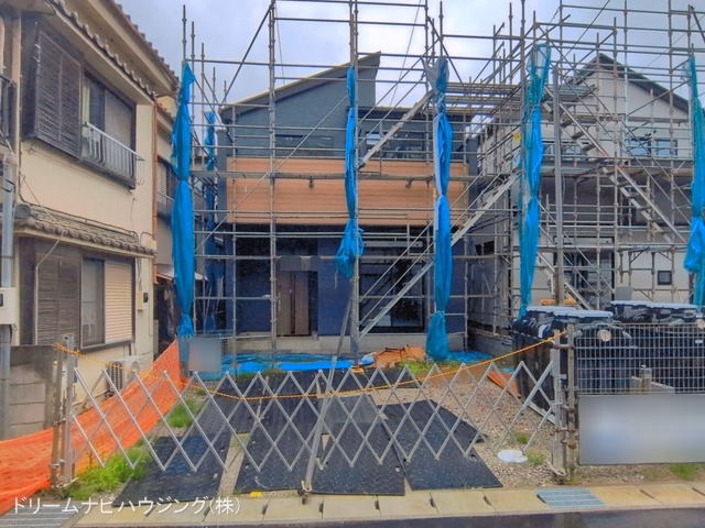 千葉県市川市曽谷４丁目の新築戸建てシート写真 2026年6月17日撮影