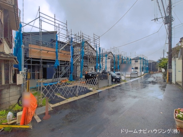 千葉県市川市曽谷４丁目の新築戸建てシート写真 2026年6月17日撮影
