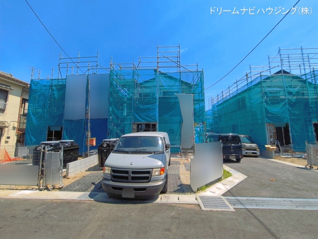 千葉県市川市曽谷4丁目の新築戸建てシート写真 2026年5月19日撮影