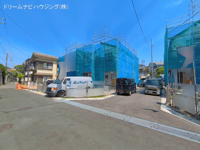 千葉県市川市曽谷4丁目の新築戸建てシート写真 2026年5月19日撮影