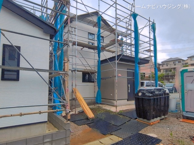 千葉県市川市曽谷４丁目の新築戸建てシート写真 2026年6月17日撮影