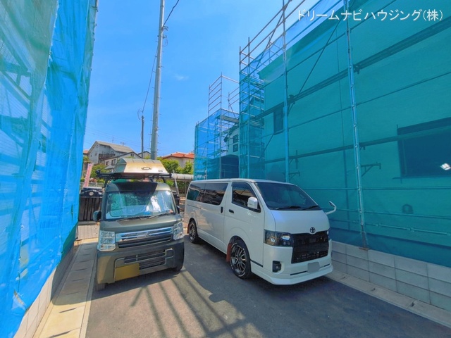 千葉県市川市曽谷４丁目の新築戸建てシート写真 2026年5月19日撮影
