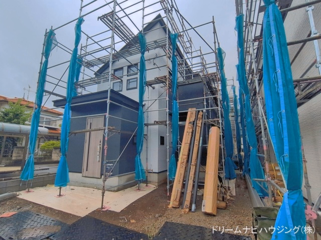 千葉県市川市曽谷４丁目の新築戸建てシート写真 2026年6月17日撮影