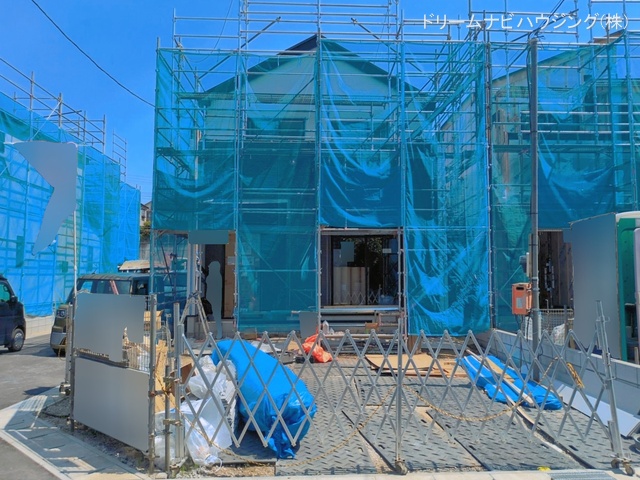 千葉県市川市曽谷４丁目の新築戸建てシート写真 2026年5月19日撮影