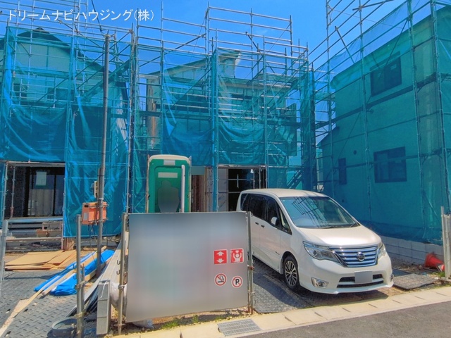 千葉県市川市曽谷４丁目の新築戸建てシート写真 2026年5月19日撮影
