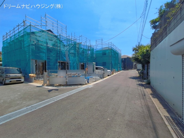 千葉県市川市曽谷４丁目の新築戸建てシート写真 2026年5月19日撮影