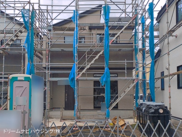 千葉県市川市曽谷４丁目の新築戸建てシート写真 2026年6月17日撮影