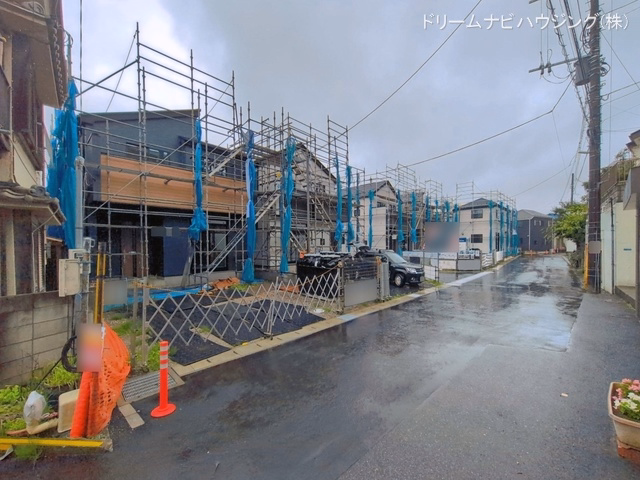 千葉県市川市曽谷４丁目の新築戸建てシート写真 2026年6月17日撮影