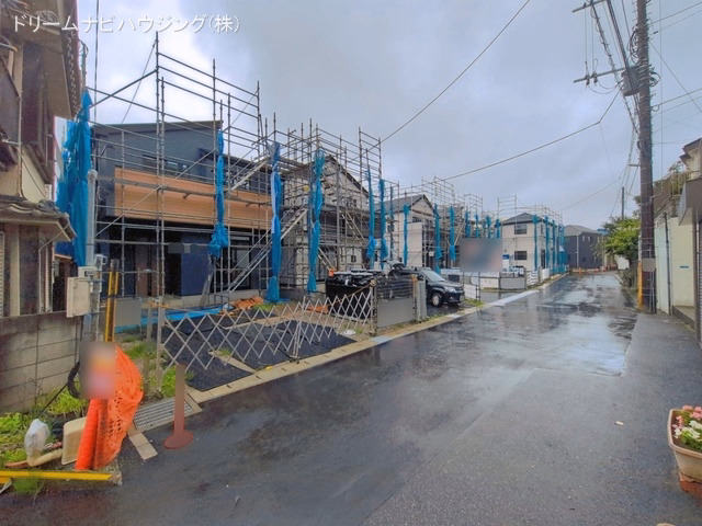 千葉県市川市曽谷4丁目の新築戸建てシート写真 2026年6月17日撮影