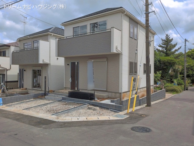 千葉県市川市中国分５丁目の新築戸建て外構写真 2026年5月25日撮影