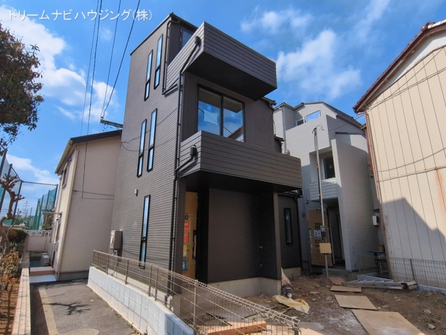 東京都江戸川区鹿骨5丁目の新築戸建て外構写真 2026年3月17日撮影