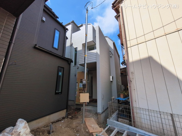 東京都江戸川区鹿骨５丁目の新築戸建て外構写真 2026年3月17日撮影