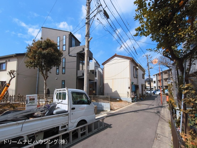 東京都江戸川区鹿骨５丁目の新築戸建て外構写真 2026年3月17日撮影