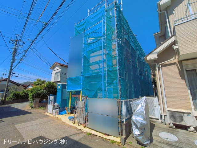 千葉県市川市稲越１丁目の新築戸建て上棟写真 2026年5月18日撮影