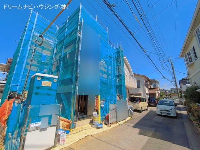 千葉県市川市稲越１丁目の新築戸建て上棟写真 2026年5月18日撮影