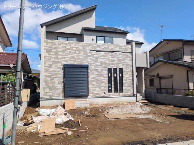 千葉県市川市中国分５丁目の新築戸建て外構写真 2026年5月24日撮影