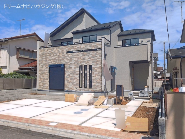 千葉県市川市中国分5丁目の新築戸建て外構写真 2026年6月21日撮影