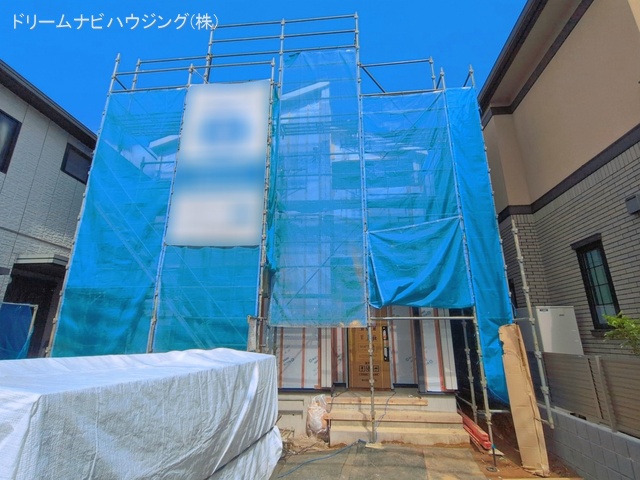 千葉県市川市宮久保２丁目の新築戸建てシート写真 2026年5月24日撮影
