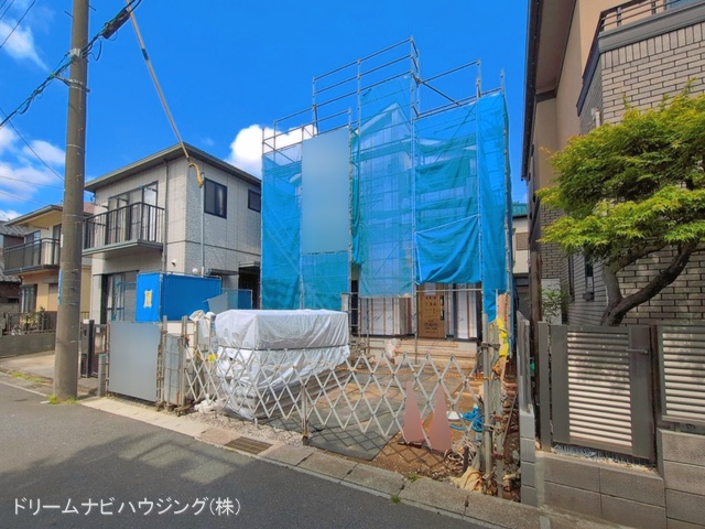 千葉県市川市宮久保２丁目の新築戸建てシート写真 2026年5月24日撮影
