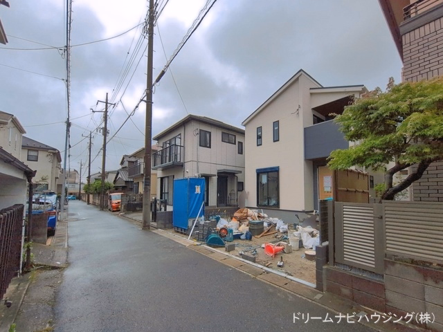 千葉県市川市宮久保２丁目の新築戸建て外構写真 2026年6月28日撮影