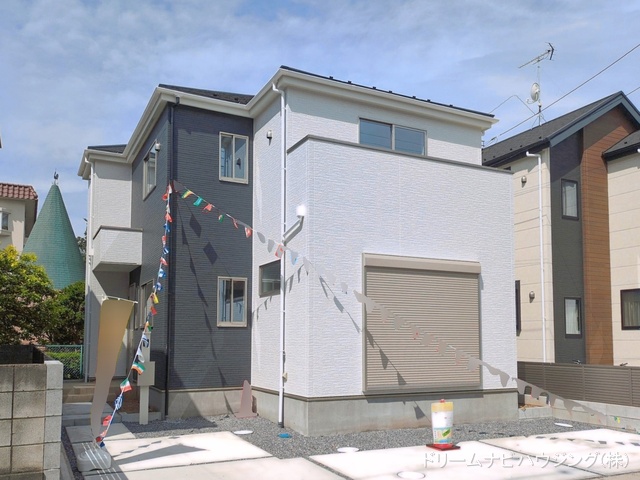 千葉県市川市東菅野５丁目の新築戸建て完成写真 2026年5月7日撮影