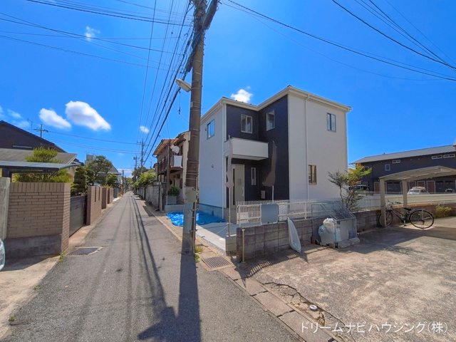 千葉県市川市真間４丁目の新築戸建て完成写真 2026年5月10日撮影