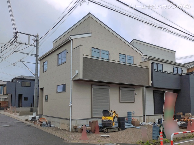 千葉県市川市大和田2丁目の新築戸建て外構写真 2026年6月7日撮影