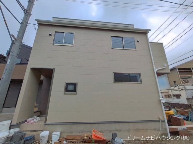 千葉県市川市大和田2丁目の新築戸建て外構写真 2026年6月7日撮影